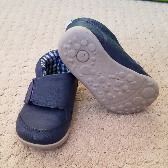 Carter's Every Step Stage 3/walk Shoes (navy) - Picture 2 of 5